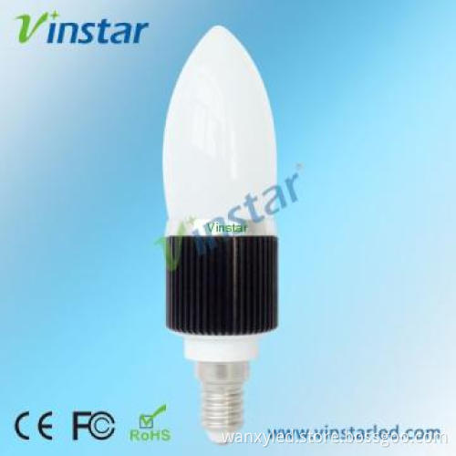 E14/E17/E27 3W LED Candle Lamp